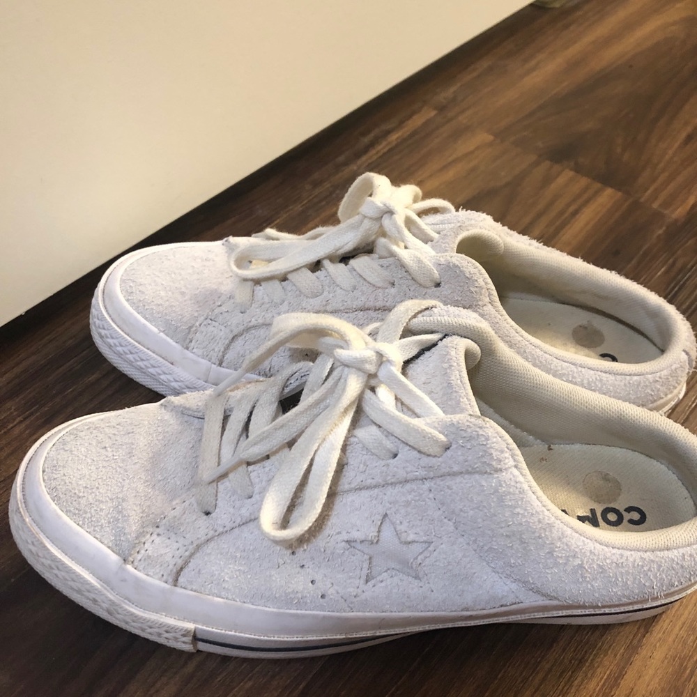 EUC Converse Suede Mule Sneaker